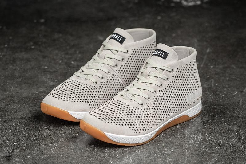 Dust Nobull Dust Suede Mid Men's Trainers | CA U1343Z